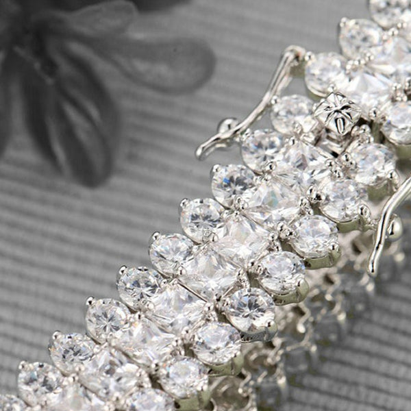 Stones Paved Bangles