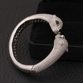 Double Head Leopard Bangles