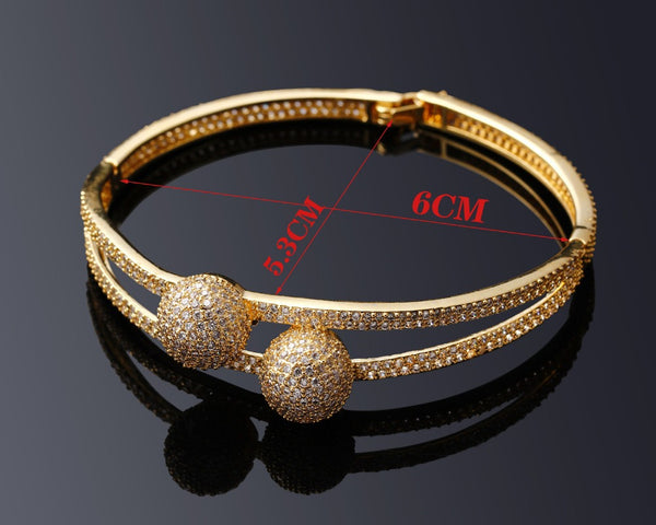 Round Metal Bangles