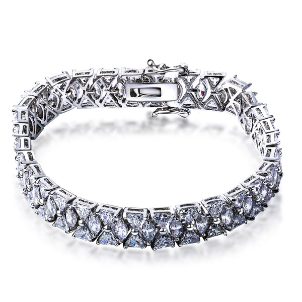 Horse Eye Crystal Cut Bracelet