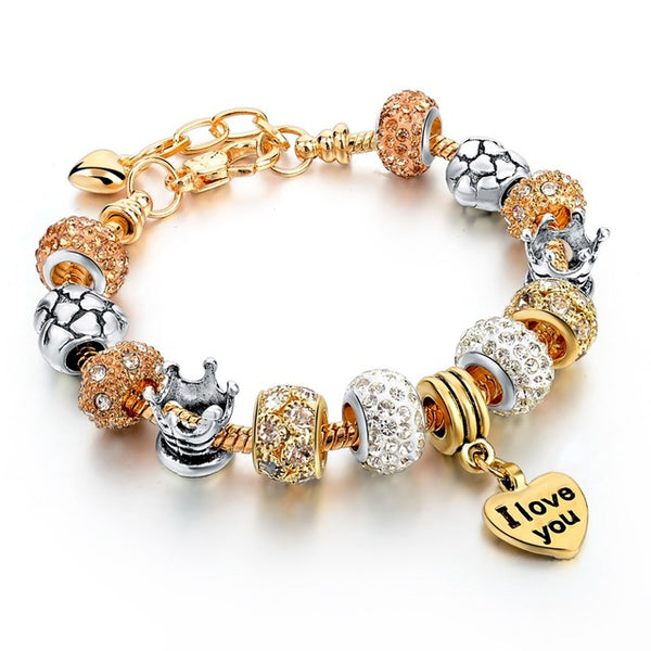 Heart Charm Bracelets