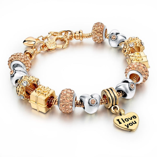 Heart Charm Bracelets