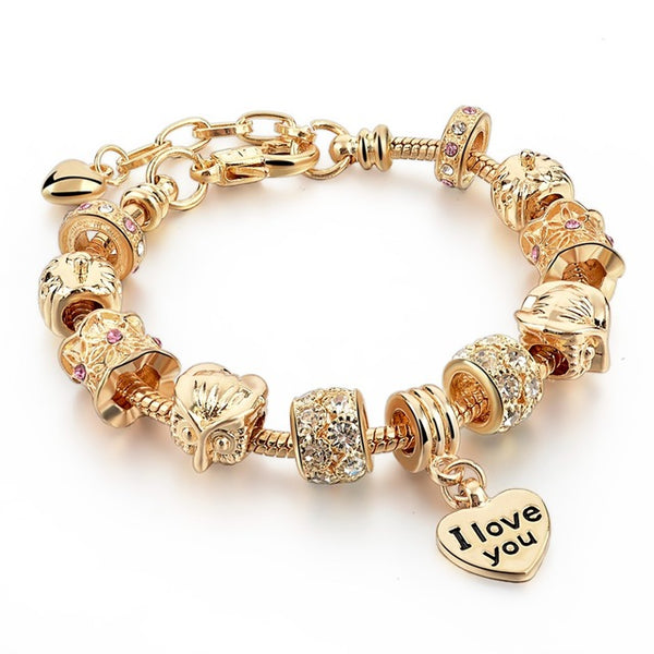 Heart Charm Bracelets
